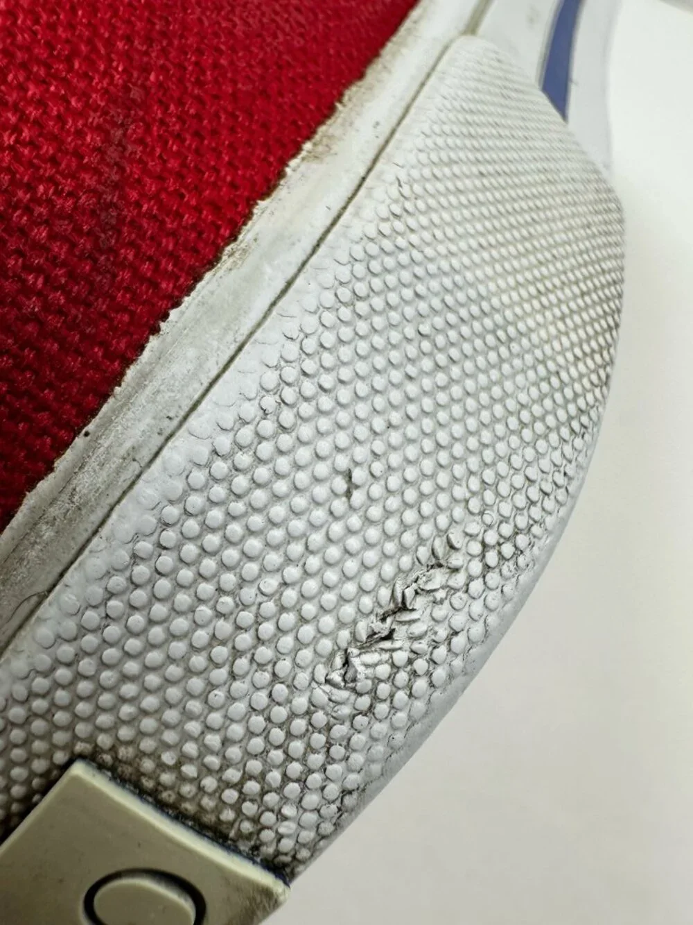 Polo By Ralph Lauren Red Humberto Canvas Sneakers Men's Sizez 9.5D Preppy Casual